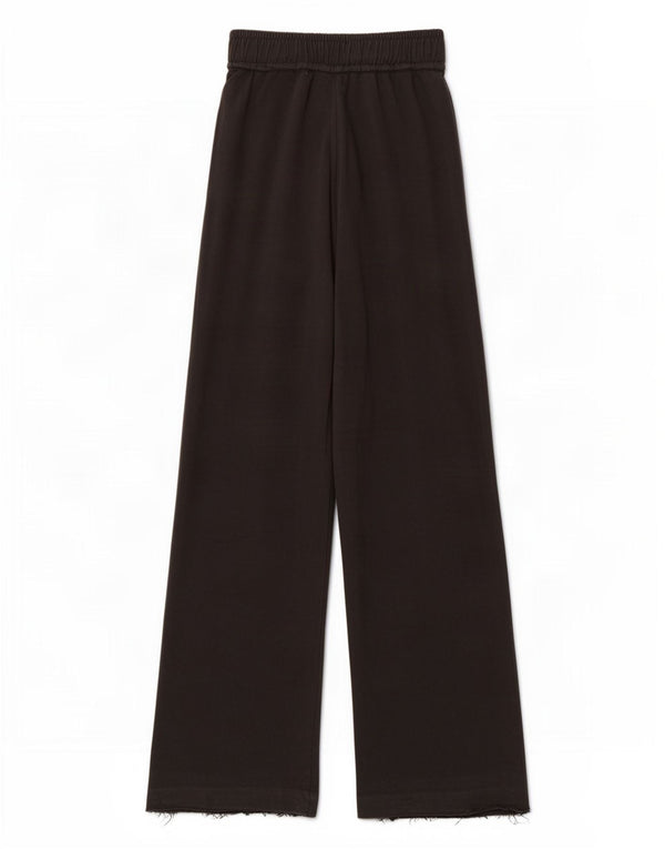 Pantaloni da tuta da donna Zara a gamba larga UK 8 piccoli in cotone nero