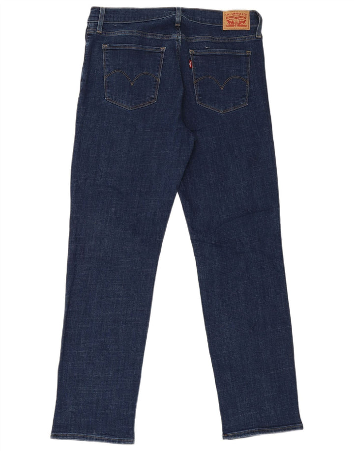 Jeans dritti modellanti da donna Levi's 314 W31 L30 cotone blu