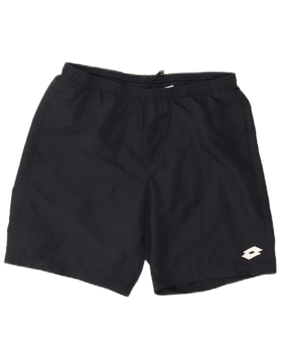 Pantaloncini sportivi da uomo LOTTO piccoli in poliestere blu navy