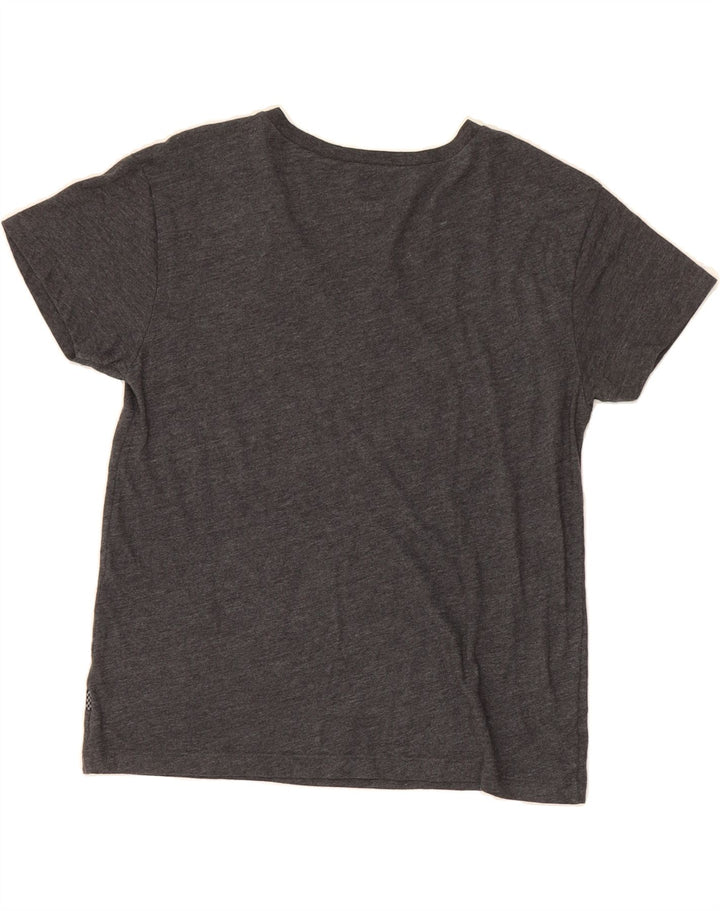 VANS Womens Graphic T-Shirt Top UK 14 Medium Black Vintage Vans and Second-Hand Vans from Messina Hembry 