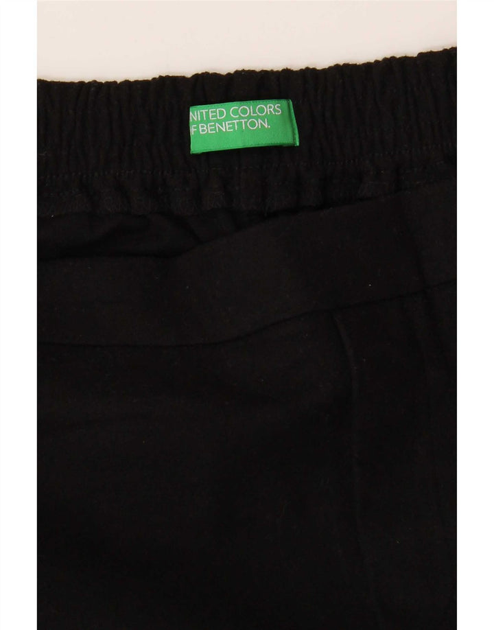 Pantaloni cropped affusolati da donna Benetton W30 L25 neri