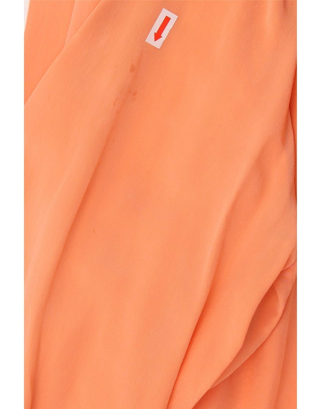 PURA SETA Womens Shirt Blouse EU 38 Medium Orange Silk Vintage Pura Seta and Second-Hand Pura Seta from Messina Hembry 