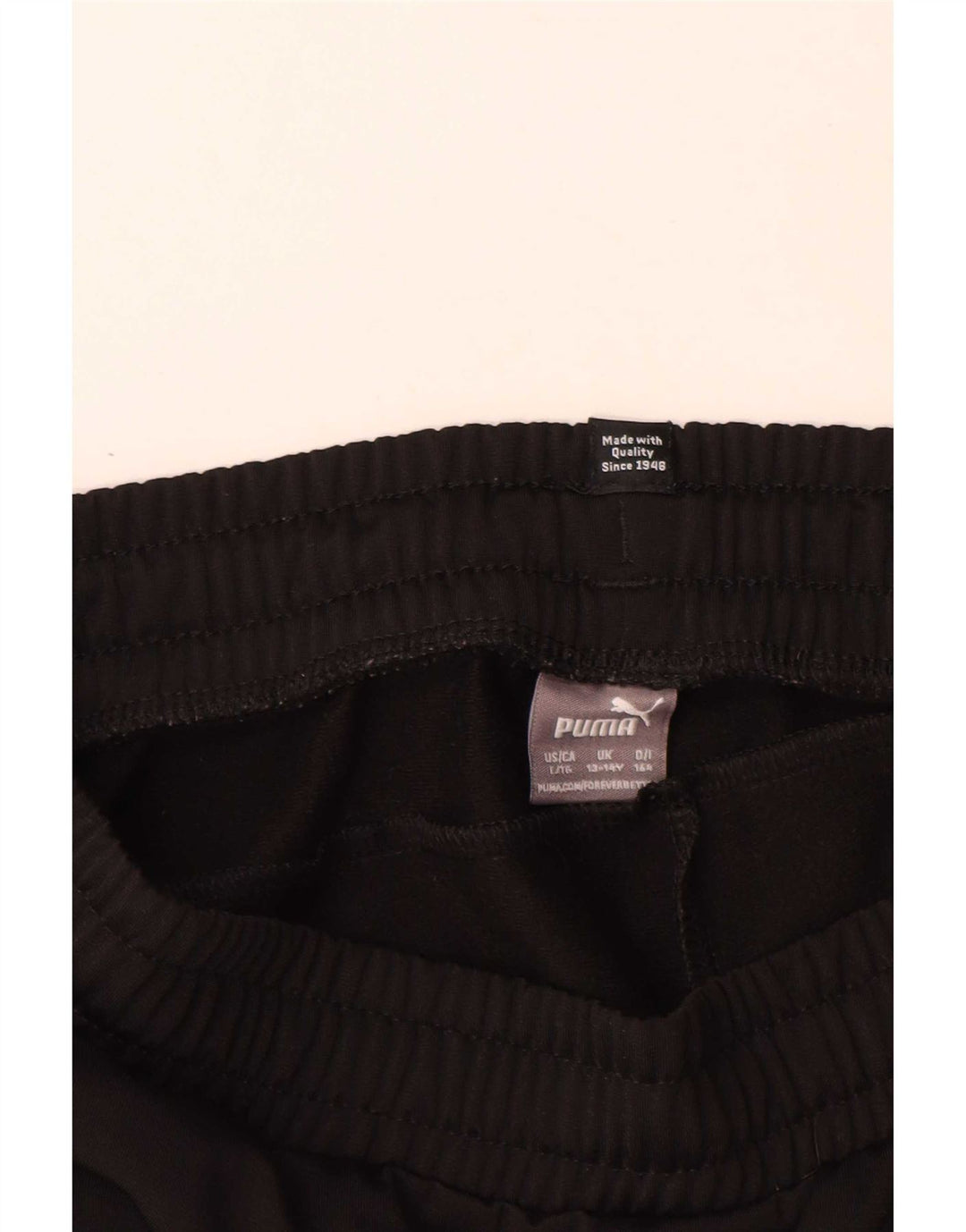 Pantaloni da tuta da ragazzo Puma Joggers 13-14 anni Neri