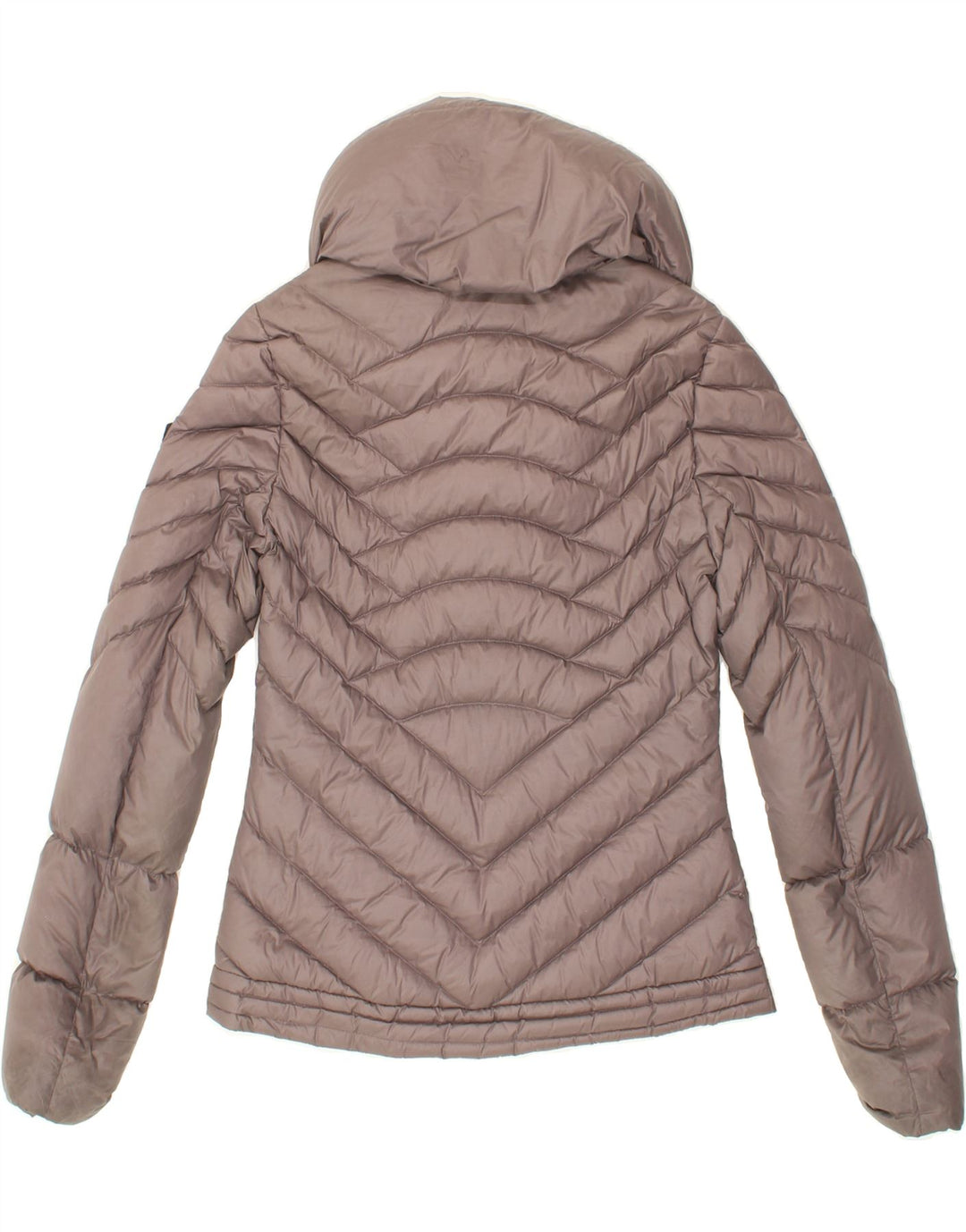EMPORIO ARMANI Womens Padded Jacket UK 6 XS Grey Polyester Vintage Emporio Armani and Second-Hand Emporio Armani from Messina Hembry 