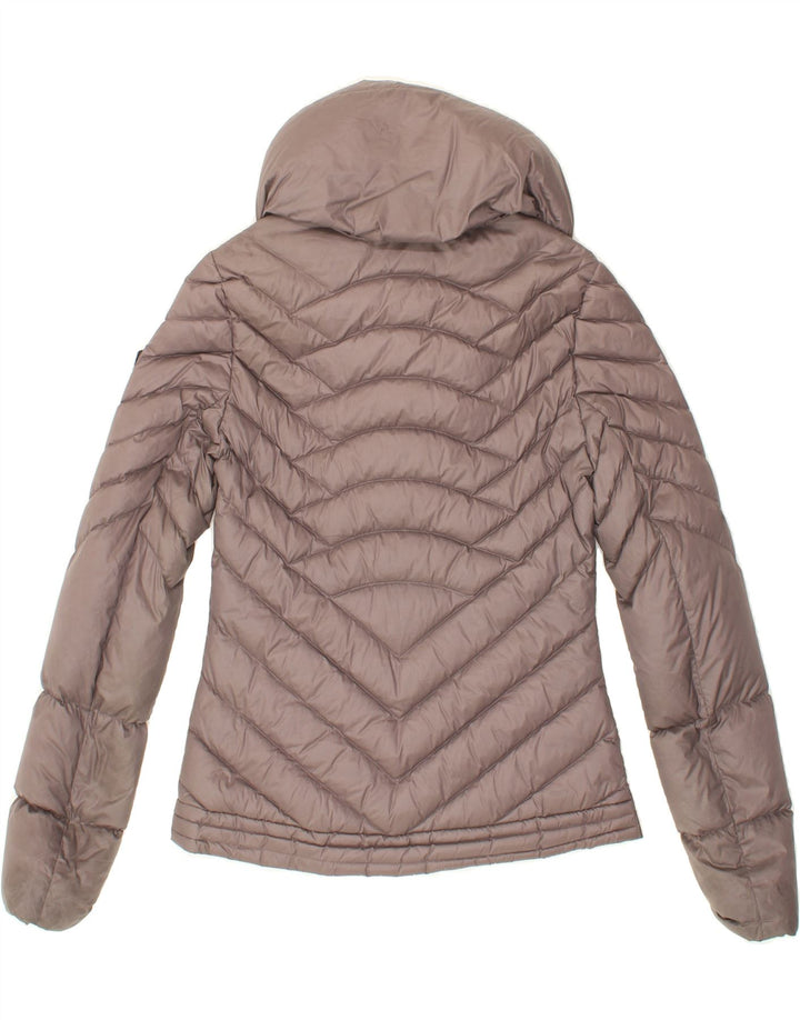 EMPORIO ARMANI Womens Padded Jacket UK 6 XS Grey Polyester Vintage Emporio Armani and Second-Hand Emporio Armani from Messina Hembry 