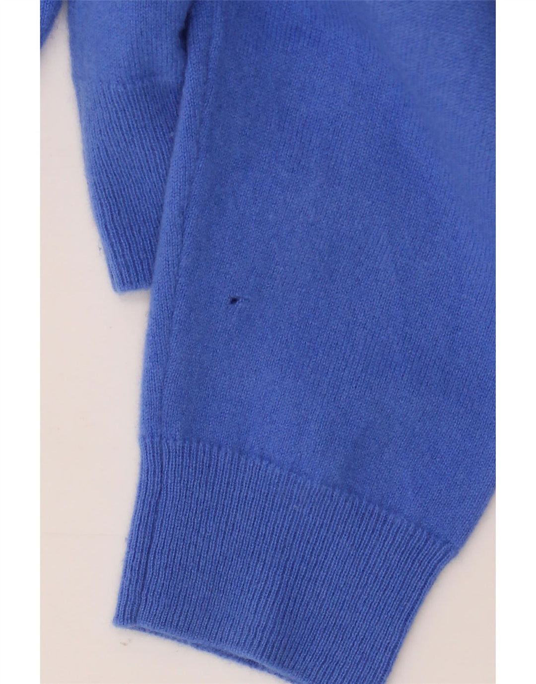 Maglione maglione girocollo da uomo Massimo Dutti XL lana blu