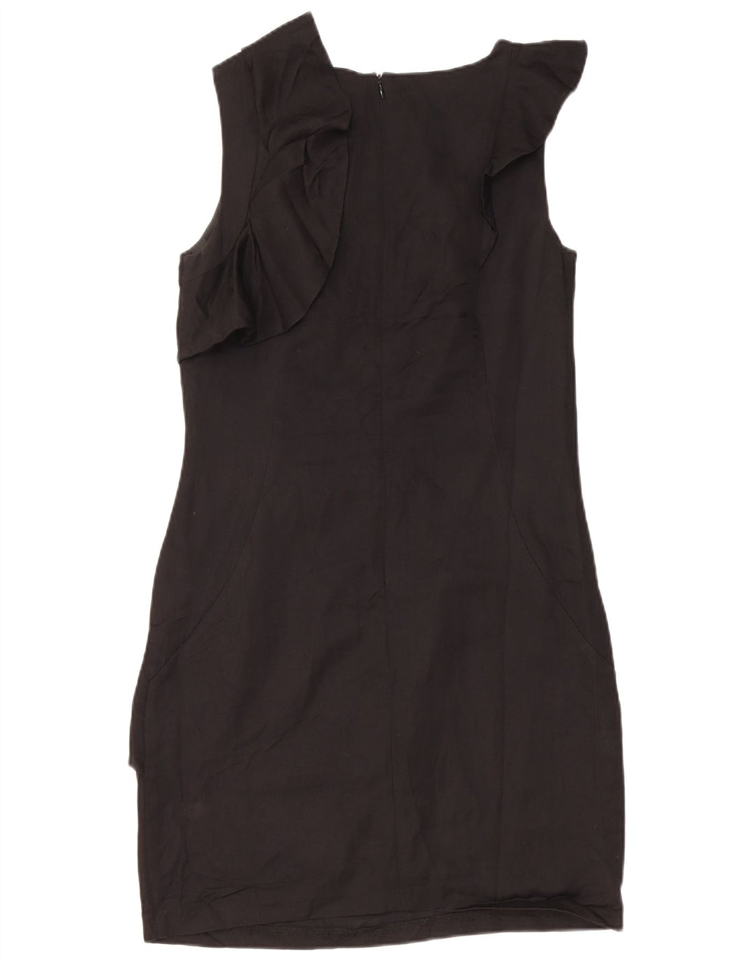 Abito tubino senza maniche da donna Oasis UK 10 piccolo in viscosa nera