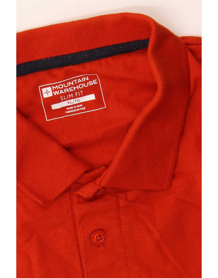 Polo slim fit da uomo Mountain Warehouse XL rossa