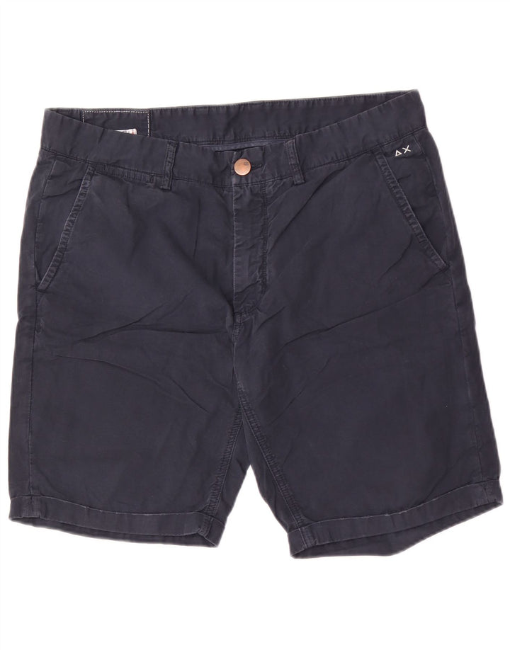 Pantaloncini chino da uomo Sun68 W36 grandi blu navy