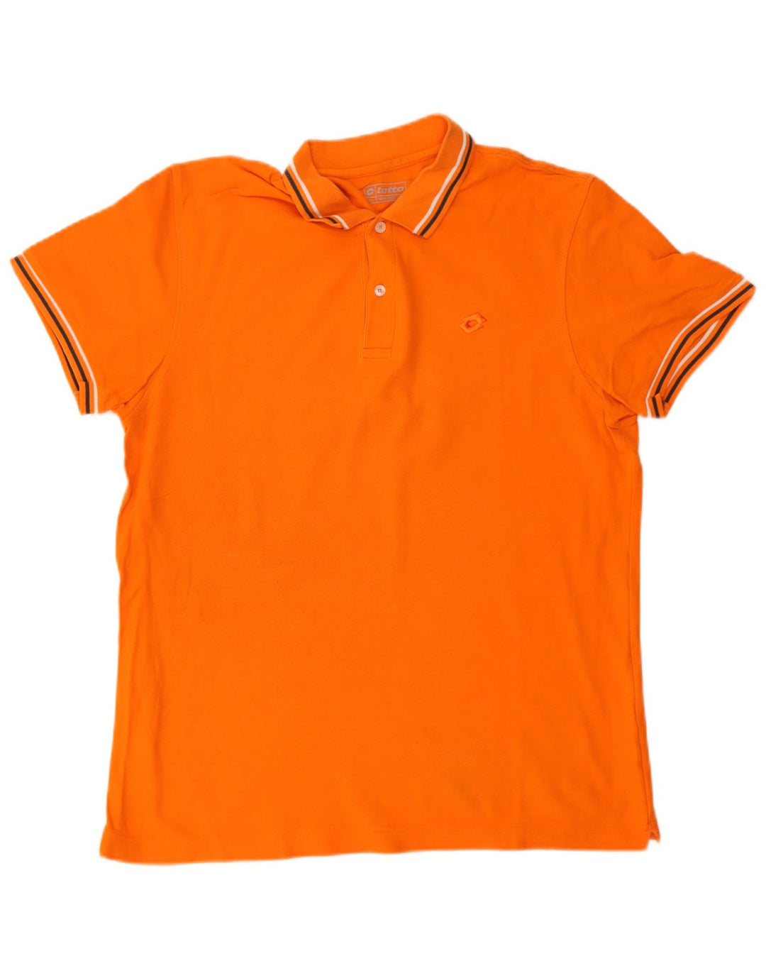 Polo da uomo Lotto XL in cotone arancione