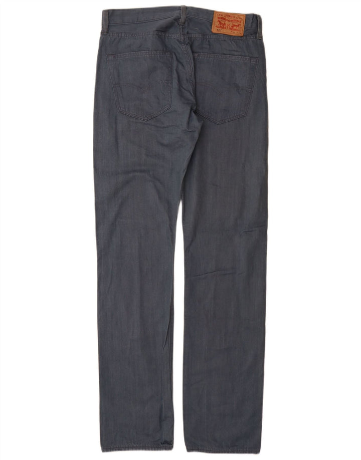 Jeans dritti da uomo Levi's W31 L34 cotone blu