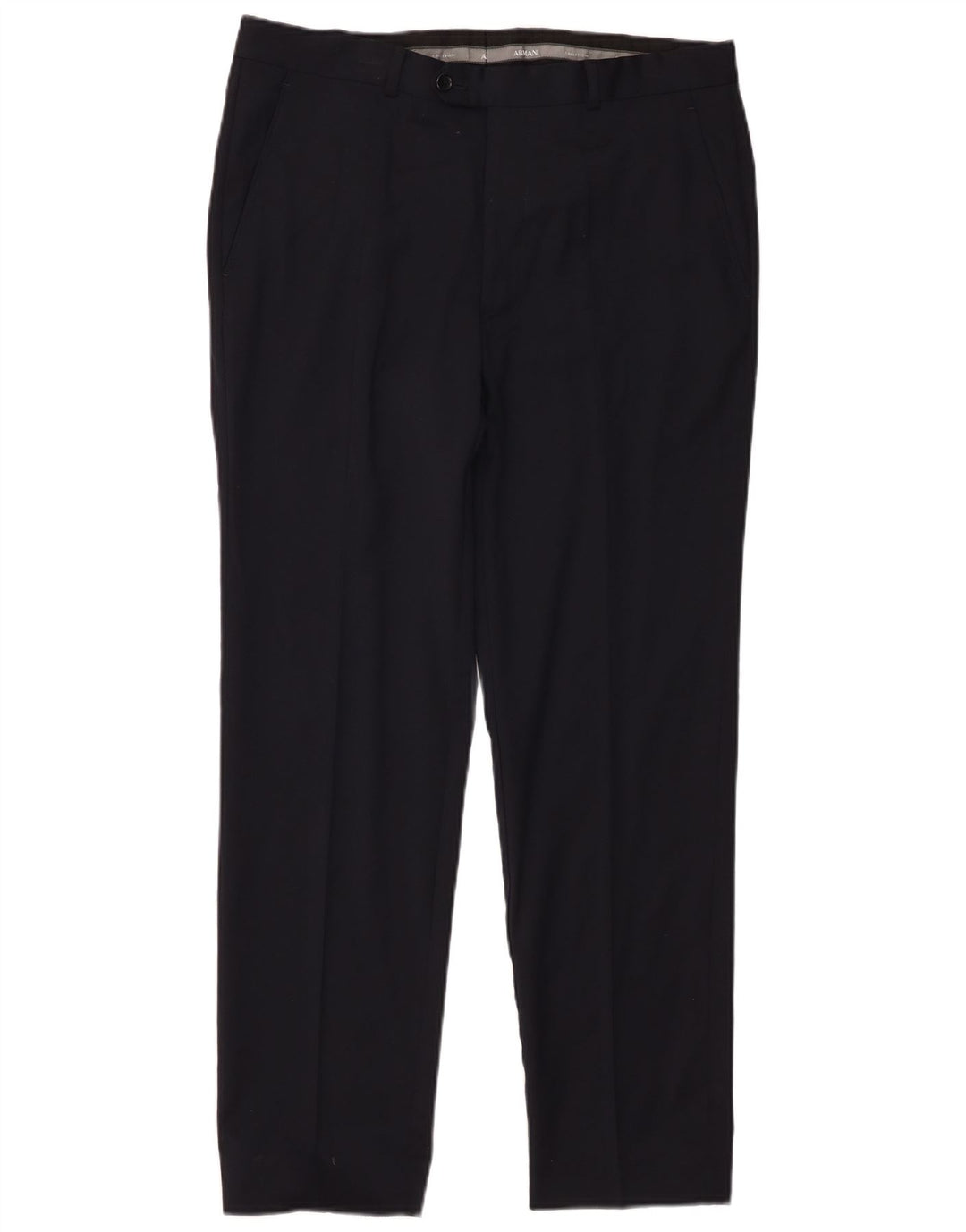 Pantaloni da abito dritti da uomo Armani W34 L28 neri