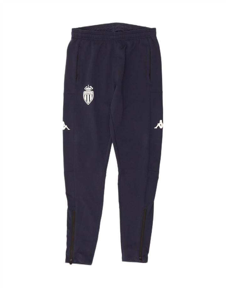 KAPPA Mens Gara Graphic Tracksuit Trousers Large  Navy Blue