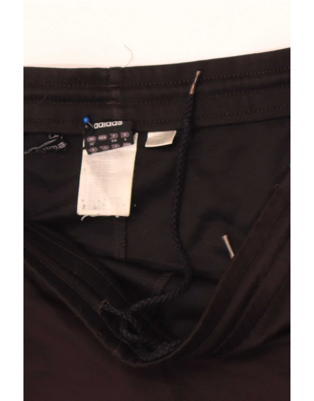 Pantaloncini sportivi da uomo Adidas medi neri in poliestere