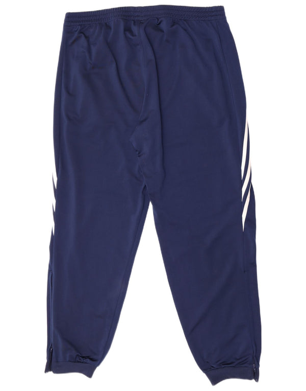 Pantaloni da tuta da uomo Adidas Joggers XL blu navy poliestere