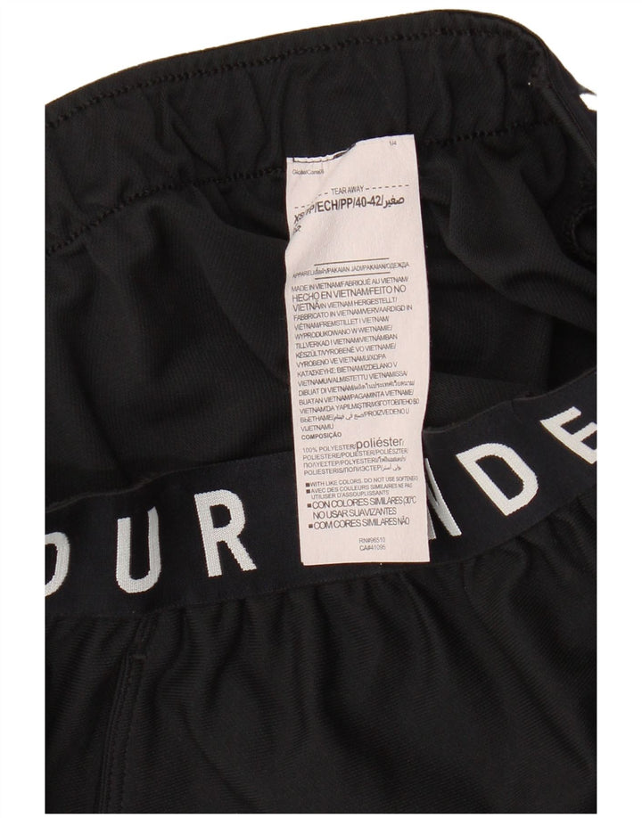 Pantaloncini sportivi grafici da donna UNDER ARMOUR UK 4 XS poliestere nero