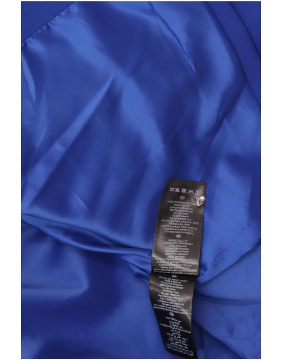 Giacca bolero da donna con maniche a 3/4 Hobbs UK 12 poliestere blu medio
