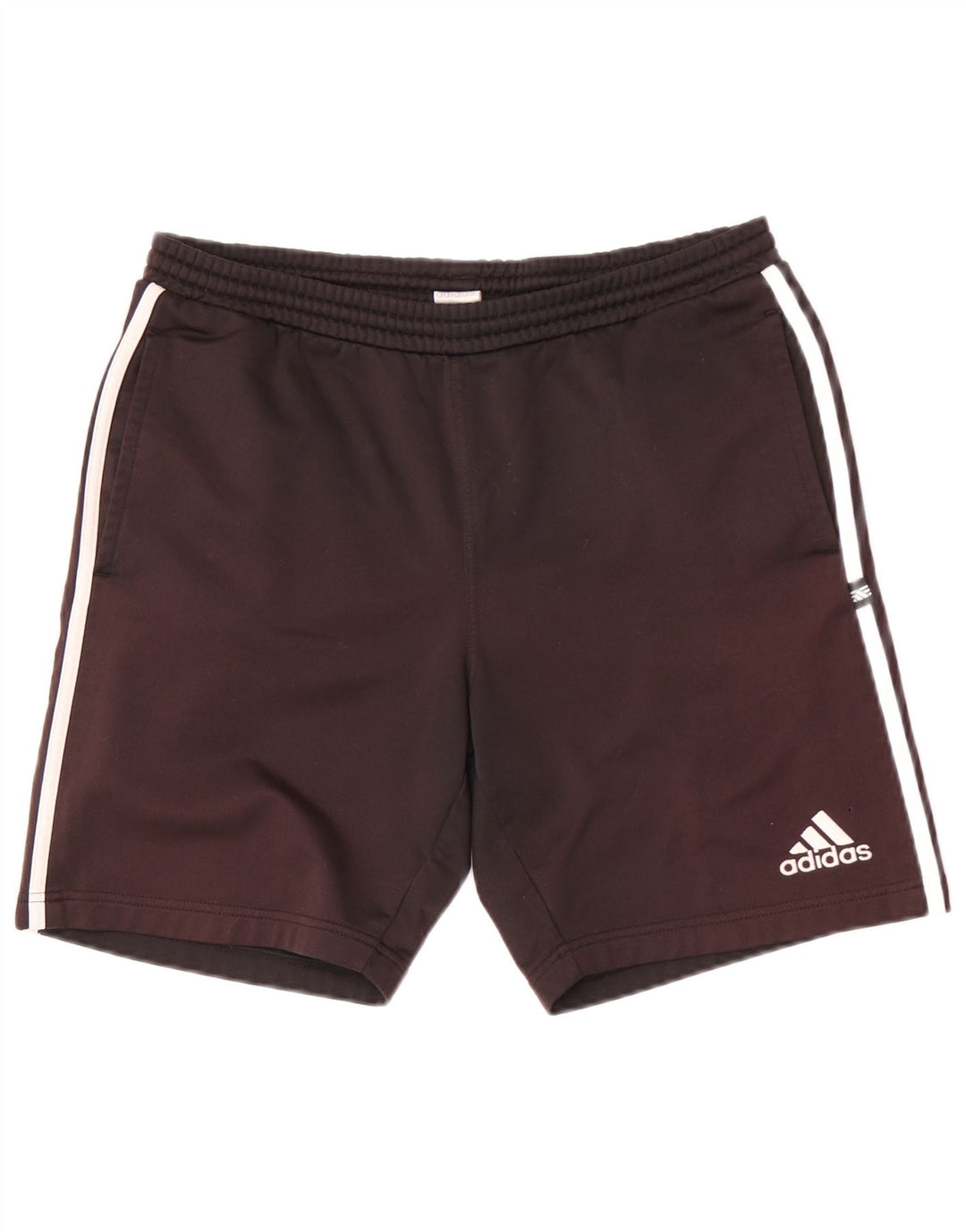 Pantaloncini sportivi da uomo Adidas medi neri in poliestere