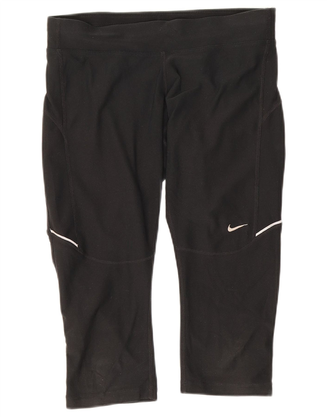 Leggings Nike Dri Fit Capri da donna UK 10 piccoli poliestere nero