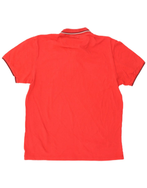 Polo da uomo CHAMPION XL in cotone rosso