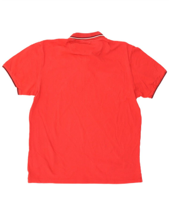 Polo da uomo CHAMPION XL in cotone rosso