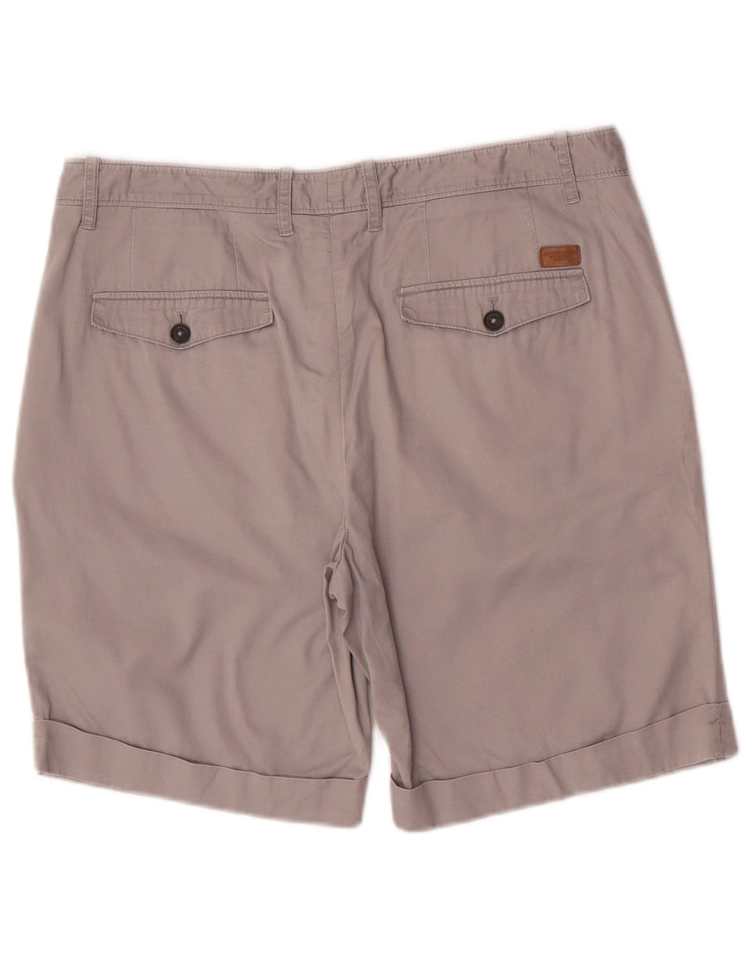 Pantaloncini chino con pegging da uomo Zara EU 42 Large W32 Grigi