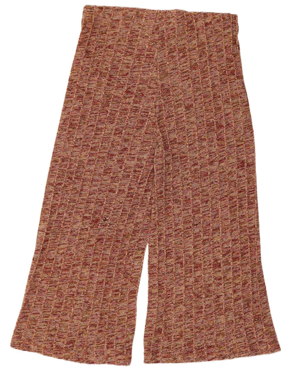 Pantaloni da tuta Zara da donna Capri UK 14 grandi chiazzati multicolori
