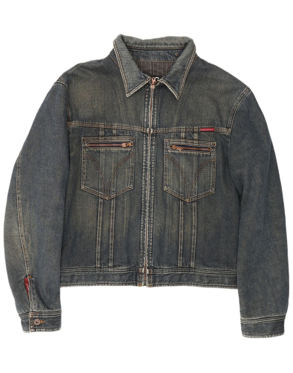 Dolce & Gabbana Giacca di jeans da uomo UK 42 XL Cotone blu