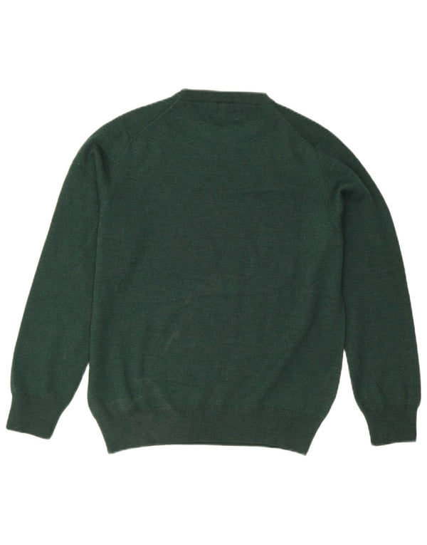 Maglione maglione girocollo da bambino Lacoste 13-14 anni in lana verde