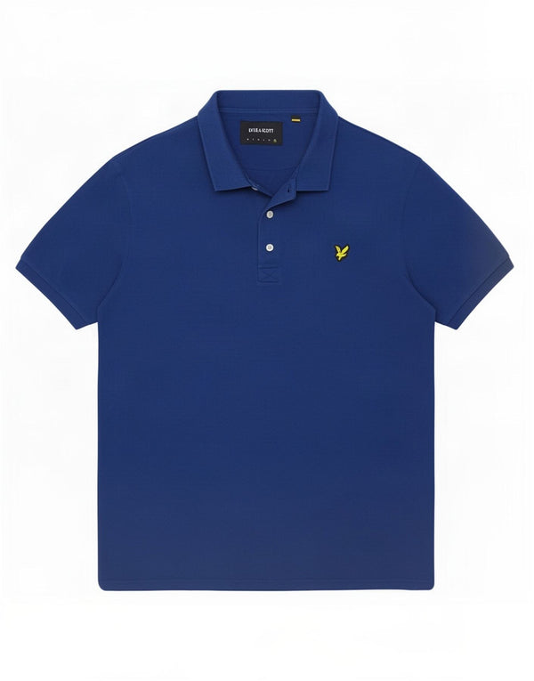 Polo da uomo Lyle & Scott 2XL in cotone blu