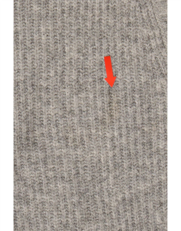 Maglione cardigan per ragazze Zara 9-10 anni in poliestere grigio