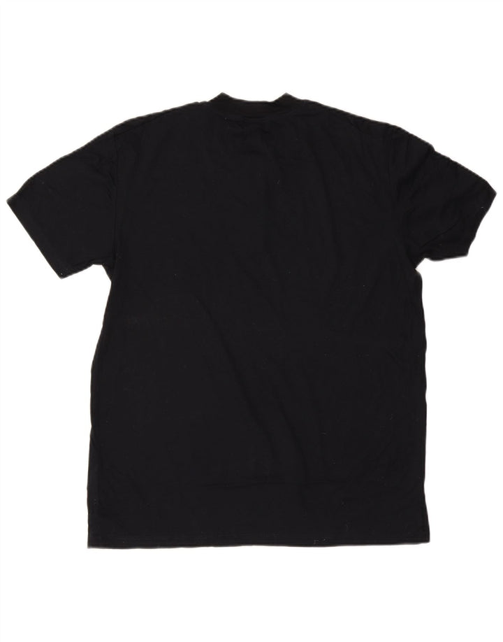 T-shirt da uomo Cos Top in cotone blu navy medio