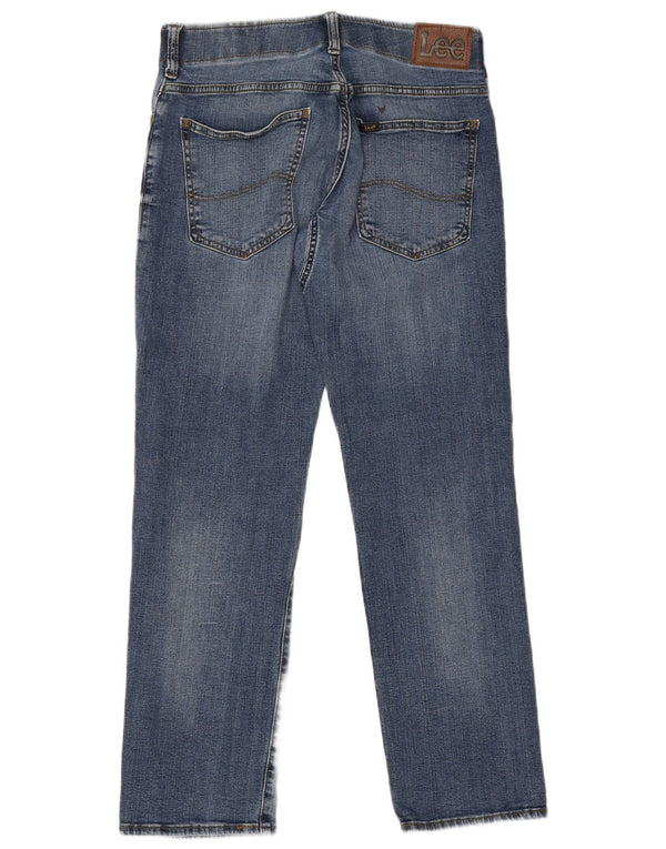 Jeans Lee affusolati dritti da donna Extreme Motion W30 L30 cotone blu