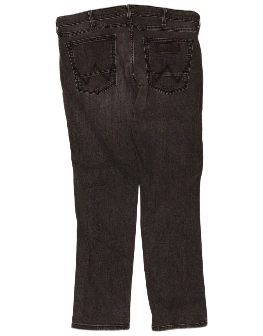 Jeans slim da uomo Wrangler W38 L32 cotone grigio