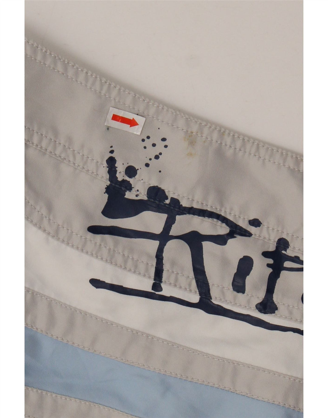 RIP CURL Pantaloncini da bagno grafici da uomo XL Poliestere color block grigio