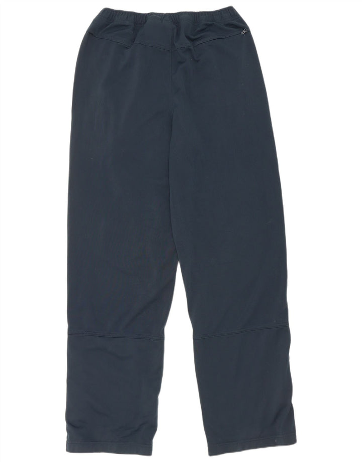 Pantaloni da tuta Nike da uomo, pantaloni da jogging, grandi, in poliestere blu navy
