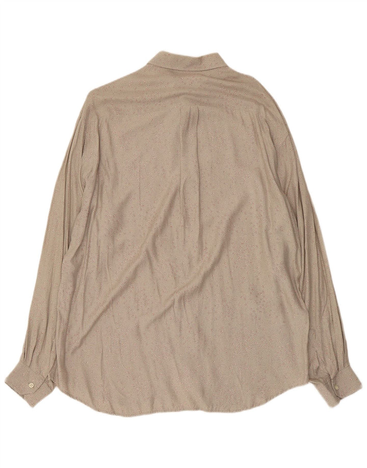 Camicia da uomo WEST COAST grande grigio floreale