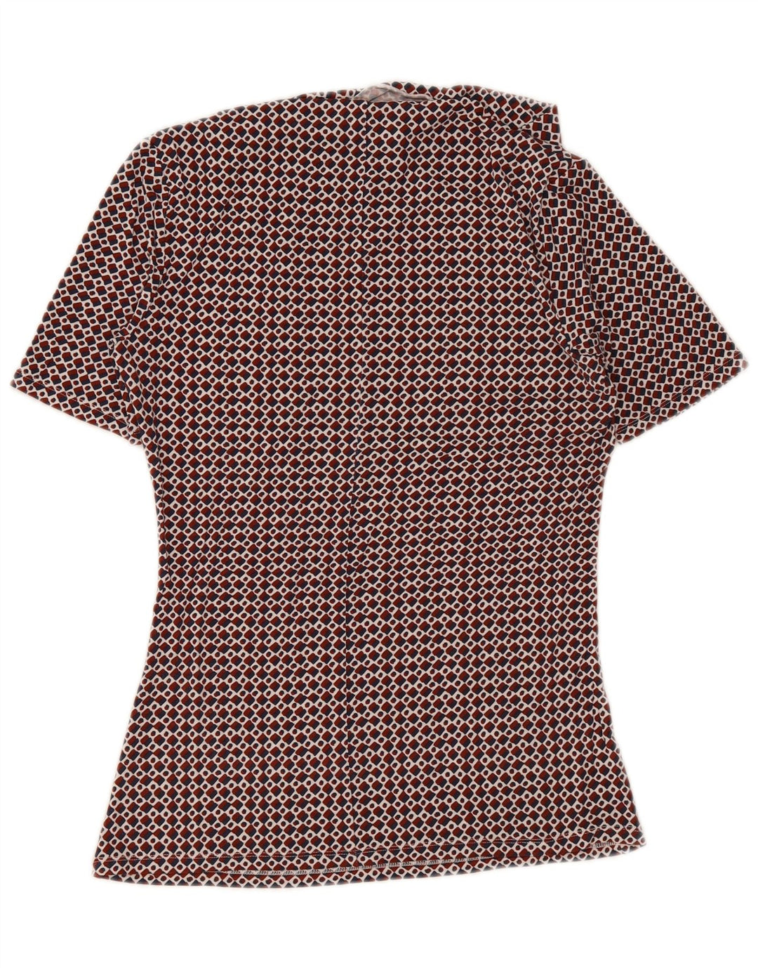 Camicetta da weekend da donna Max Mara Top UK 12 Rosso medio geometrico