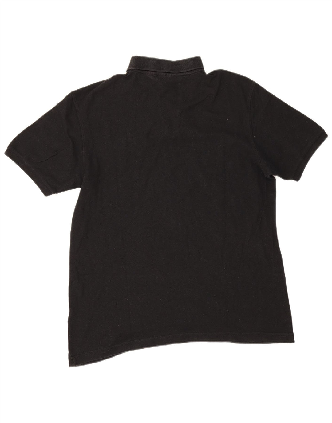 Polo da uomo Fila Large in cotone nero