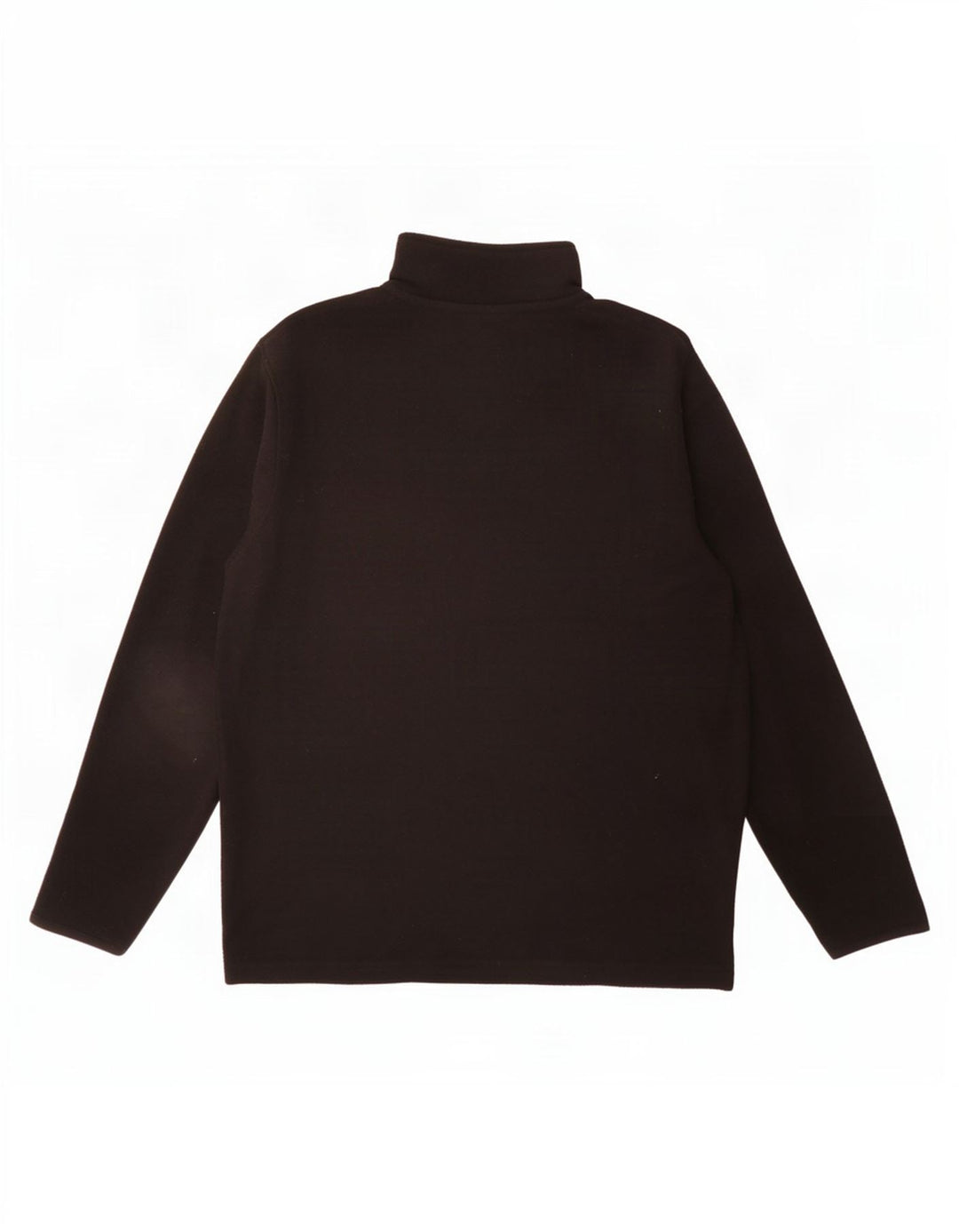 Maglione in pile da uomo Lotto con zip e collo medio nero