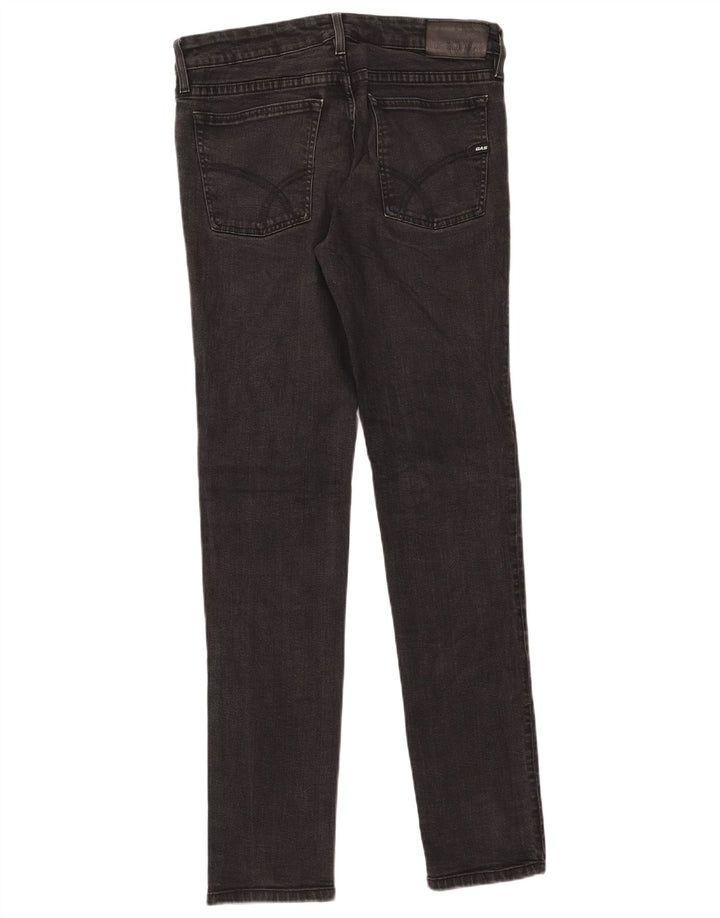 Jeans slim Anders da donna Gas W33 L34 cotone nero