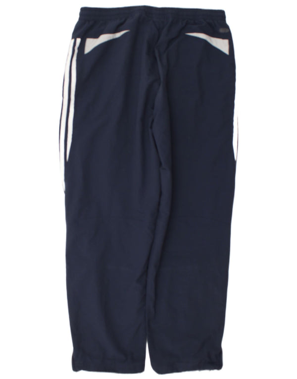 Pantaloni da tuta Adidas Clima 365 da uomo UK 44/46 Large Blu Navy Poliestere