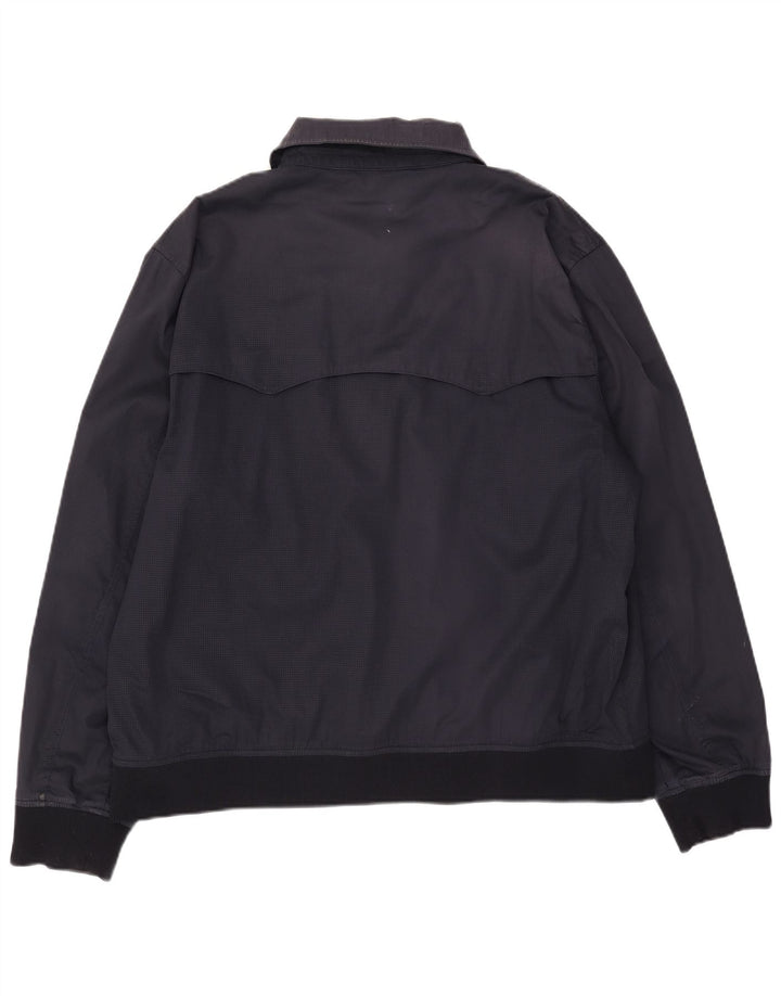 Giubbotto bomber da uomo Marks & Spencer UK 44 2XL Cotone blu navy