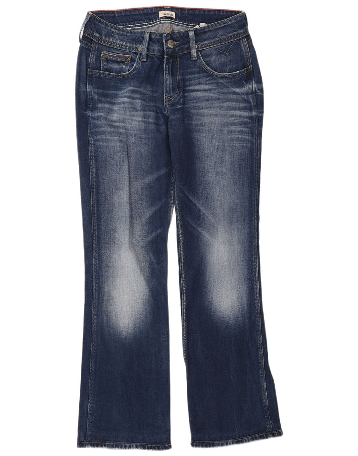 Jeans bootcut da donna Tommy Hilfiger W28 L30 cotone blu