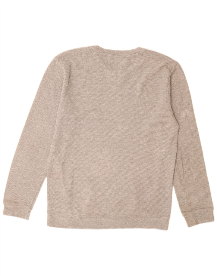 Felpa Zara Da Uomo Maglione Grigio Medio