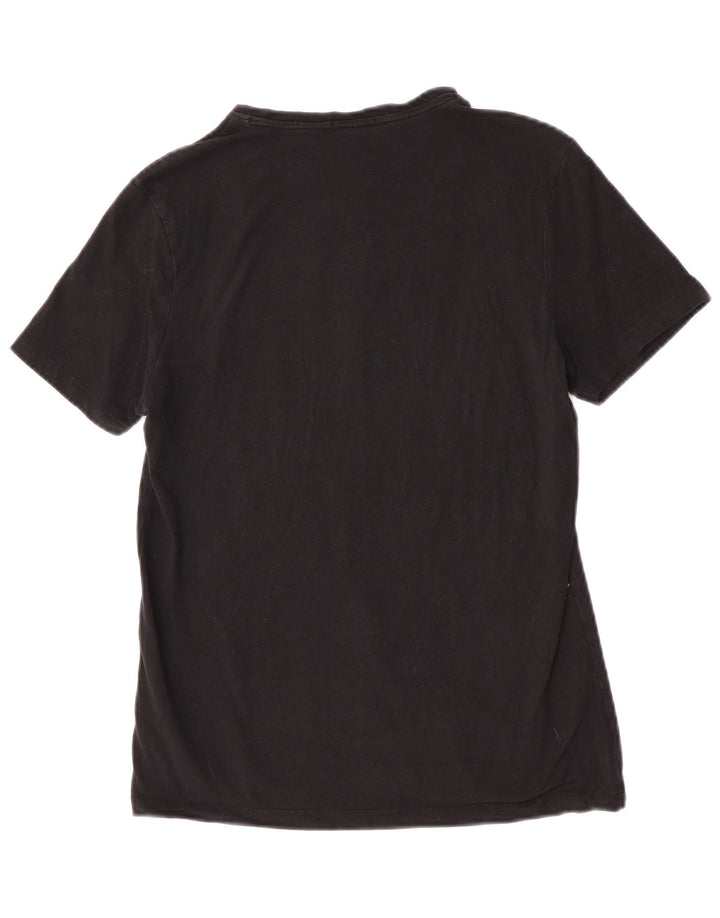 T-shirt grafica da uomo Liu Jo Top piccola in cotone nero