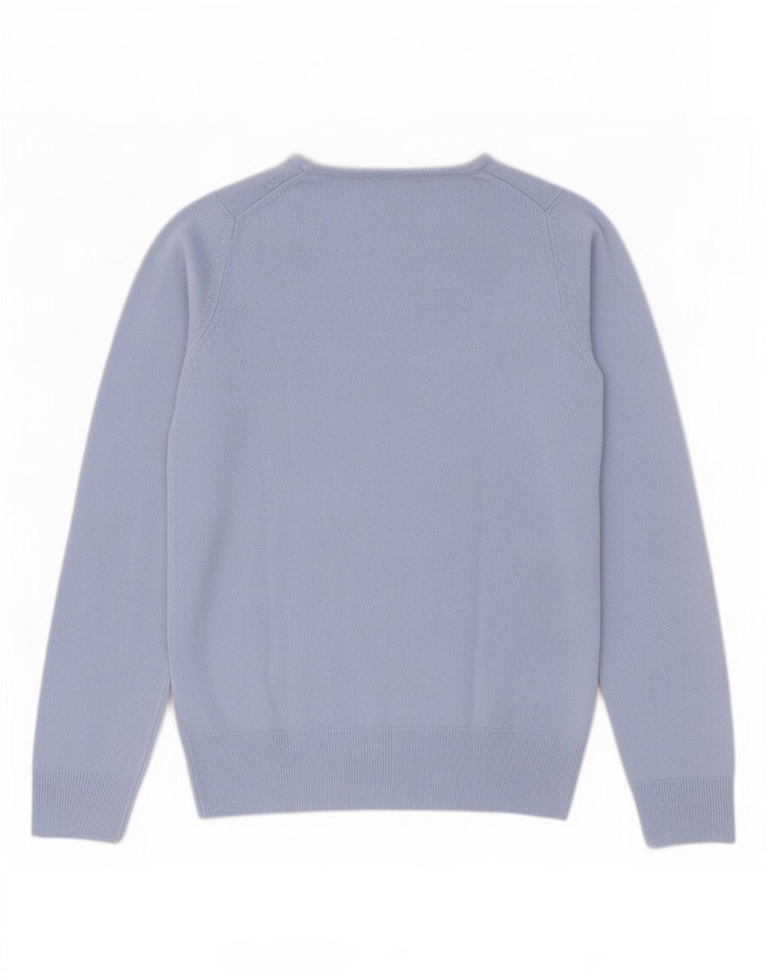 Maglione maglione girocollo da donna Marks & Spencer UK 8 piccolo acrilico blu