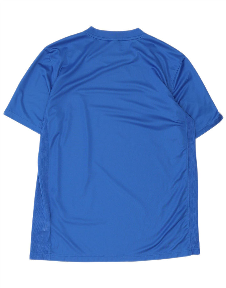 T-shirt Nike Dri Fit da uomo, grande, in poliestere blu