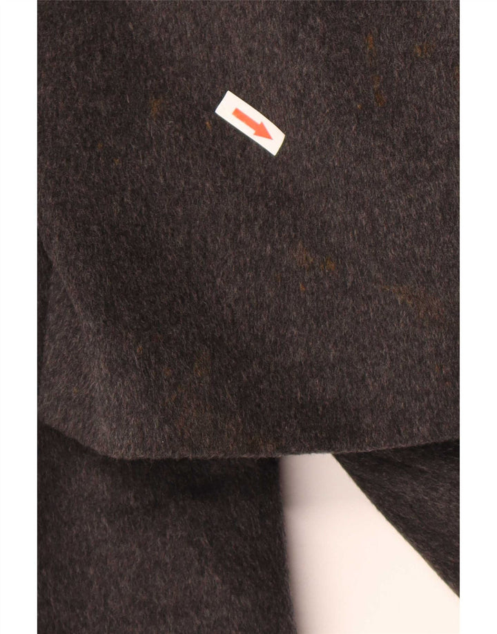 Cappotto Uomo Benetton IT 50 Large Grigio Lana
