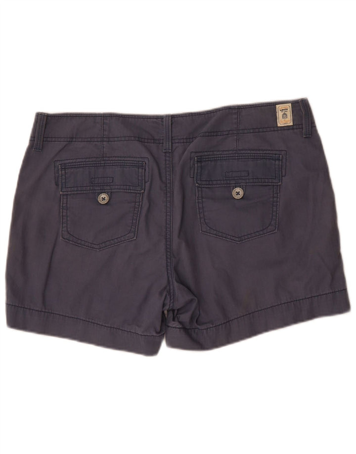 Pantaloncini cargo da donna Levi's US 12 Large W36 cotone blu